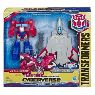 TRANSFORMERS - Figurín transformátory cybervers brožcie zapaľovania. Optimatický