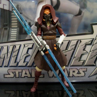 STAR WARS - Star Wars Clone Figurine Wars Plo Koon Jedi Hasbro