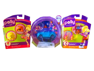 POLLY POCKET- Figurines 6 ks Auto Theme Polly Pocket Mattel Shop