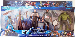 HULK - Avengers Figúrky Hulk kapitán Amerika žiara