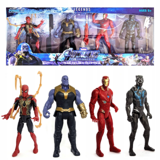 SPIDERMAN - Avengers Iron Man Thanos Spiderman Figures