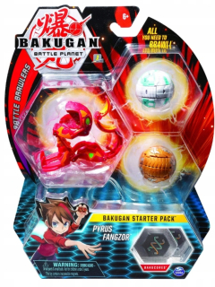 Bakugan -  Figúrky Bakugan Starter Pack pre Pyrus Fangzor