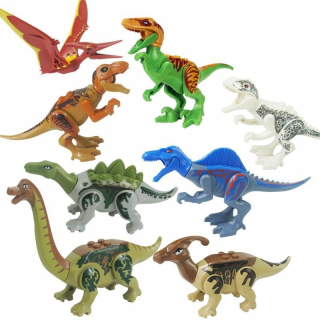 Jurský svet - Dinosaurus figúrky Jursic World 8 položiek
