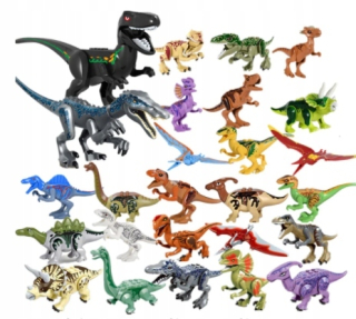 Jurský svet - Dinosaurus Figurines Jursic World Park 26 kusov