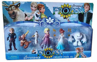 Elsa Frozen - Obrázky mrazené nastavené obrázky 6ks krajiny ľadu