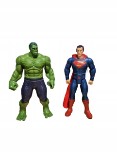 HULK - Čísla Hulk a Superman Avengers Zvuk