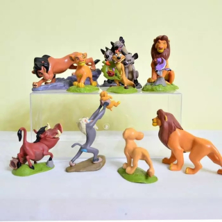 Leví kráľ - Figurines King Lion 9 ks