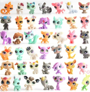 Littlest Pet Shop - Čísla LPS Littlest Pet Shop Dachshund Spaniel 50ks