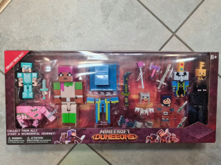 MINECRAFT  - MINECRAFT DUNGEONS FORMY SET 8 + W4 Príslušenstvo