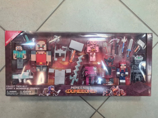 MINECRAFT  - MINECRAFT DUNGONY FORMY SET 9 + W2 Príslušenstvo
