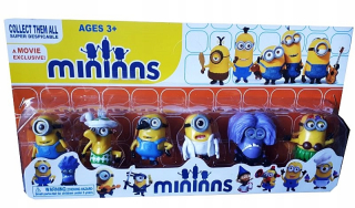 Mimoni - Minion Figures Minion Set 6ks
