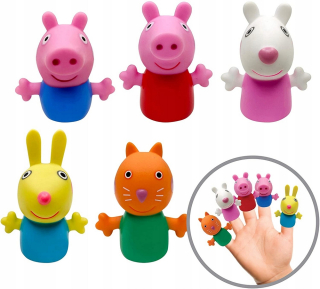 Pepa Pig - Figúrky pre koláčové bábky peppa peppa na kúpanie