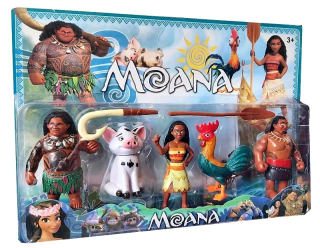 Super Mario - Čísla VAIANA Moana 5ks mua kurča hej