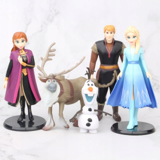 Elsa Frozen - Čísla z rozprávky ICE 2 ELSA Anna Olaf Sfen