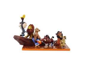 Leví kráľ - Figurines Nastavili kráľa leva a priateľov