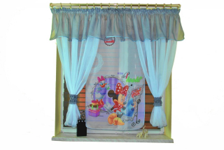 Elsa Frozen - Detská opona Ready Fisana 400/150 9 Návrhy