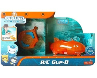 OKTONAUCI - Fisher Oktonauci vozidlo RC ponorky GUP-B POM