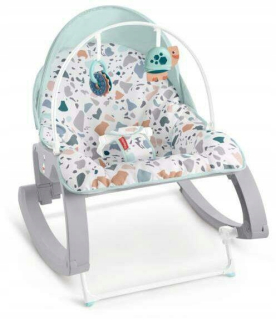 FISHER PRICE Pastelové hojdacie kreslo GMD21