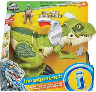 Jurský svet - Fisher Cenová cena Jurský World Tyrannosaur Imaginext