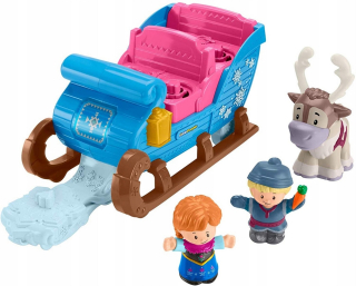 Elsa Frozen - Fisher Cenová cena Little People Land of Ice SLENE GGV30