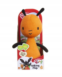BING A PRIATELIA - Flop bing maskot zlatý medveď 27 cm sphi e