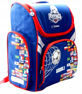 Aktovka školská taška - Futbal Ball School Bag Backpack Deti