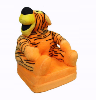 Medvedík Pú - Plush Armchair Skladacia tiger, Pouf, pohovka