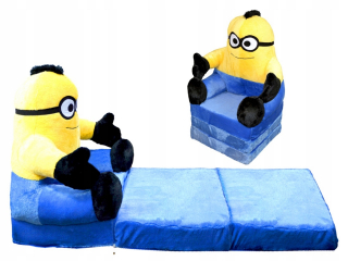 Mimoni - Baby Baby Footbridge Big Blue Pouf Minio