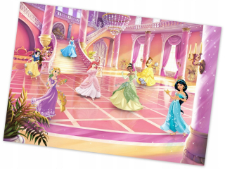 Nástenné nástenné maľby Komar 8-4107 Princess Disney 368x254
