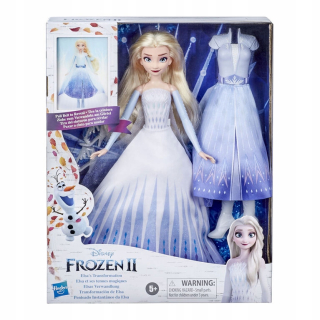 Elsa Frozen - Mrazené 2 krajiny Ice Doll Elsa Magic Transformácia