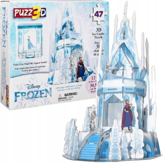 Elsa Frozen - Mrazené 2 krajiny Ice Puzzle 3D Elsy Castle 6053088