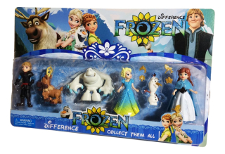 Elsa Frozen - Frozen Elsa Anna Krain Ice 2 Set 6 ks WA-WA
