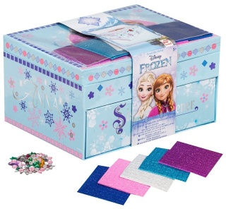 Elsa Frozen - Frozen Casket šperky na zdobenie mozaiky