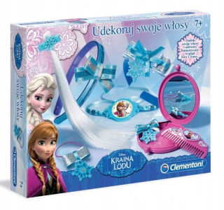 Elsa Frozen - Mrazený vlasový styling Elsa Anna Krain Ice