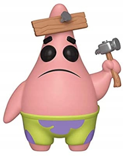 Spongebob - Funko pop Spongebob Patryk Patrick na torte