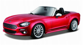 SPIDERMAN - Fiat 124 Spider Red 1:24 BBBBBRAGO BBBBBRUGO