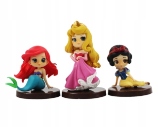 Disney Princess Figurine Set 3ks. 4.5-7cm