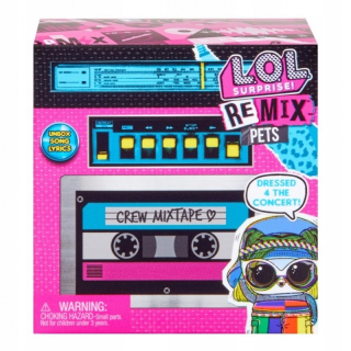 Bábiky LOL - Figúrka L.O.L. Surprise Remix Domáce zvieratá 1 ks. MGA GXP-