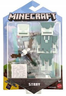 MINECRAFT  - Figurine Minecraft Stray - Mojang Mattel GLC71