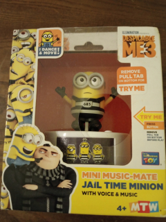 Mimoni - Figurín Minion Jail Time Minion tanec a pohyb