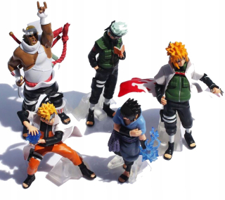 NARUTO - Figurine Naruto Shippuden Sasuke Uzumaki Kakashi