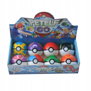 Velké pokeballe 7-8 cm darčekové balenie 8 kusov