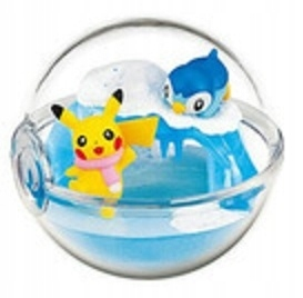 Pokémoni - Pokemon Figurine v PokerBall 6 cm Pikachu a Piplup