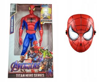 HULK - Figurín Spidermam Interaktívna LED zvuková maska