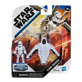 STAR WARS - Figurín a vozidlo CLONE TROOPER STAR WARS E9602