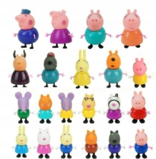 Pepa Pig - Figurín Prasa George Dinosaur Mother Kit 24 ks