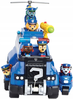 PAW Patrol - Figurín s vozidlom PSI PATROL Rescue Radio C