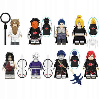 NARUTO - Obrázky 8SZTUK Anime Narutu Senju Hashirama Madara