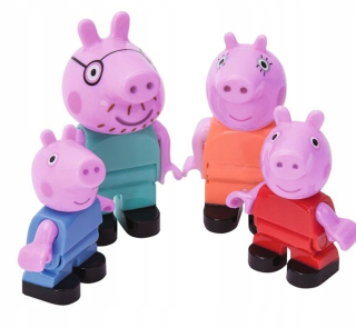 Pepa Pig - Čísla Big Bloxx PAG PEPPA RODINA