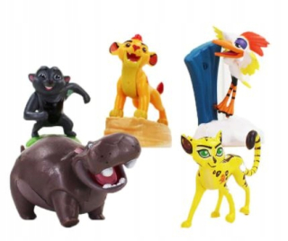 Leví kráľ - Čísla kráľa lev simba set 5 kusov